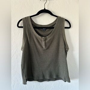 Gap Body Olive Green Tank
